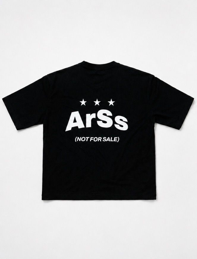 ARSS Boxy Tee — Black