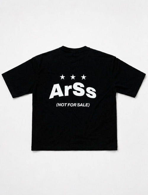ARSS Boxy Tee — Black