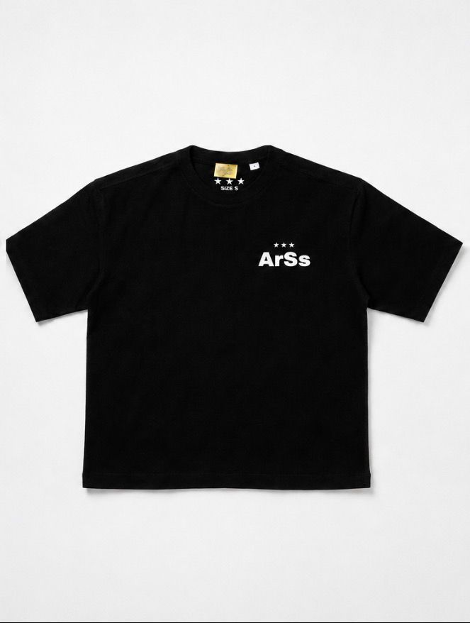 ARSS Boxy Tee — Black