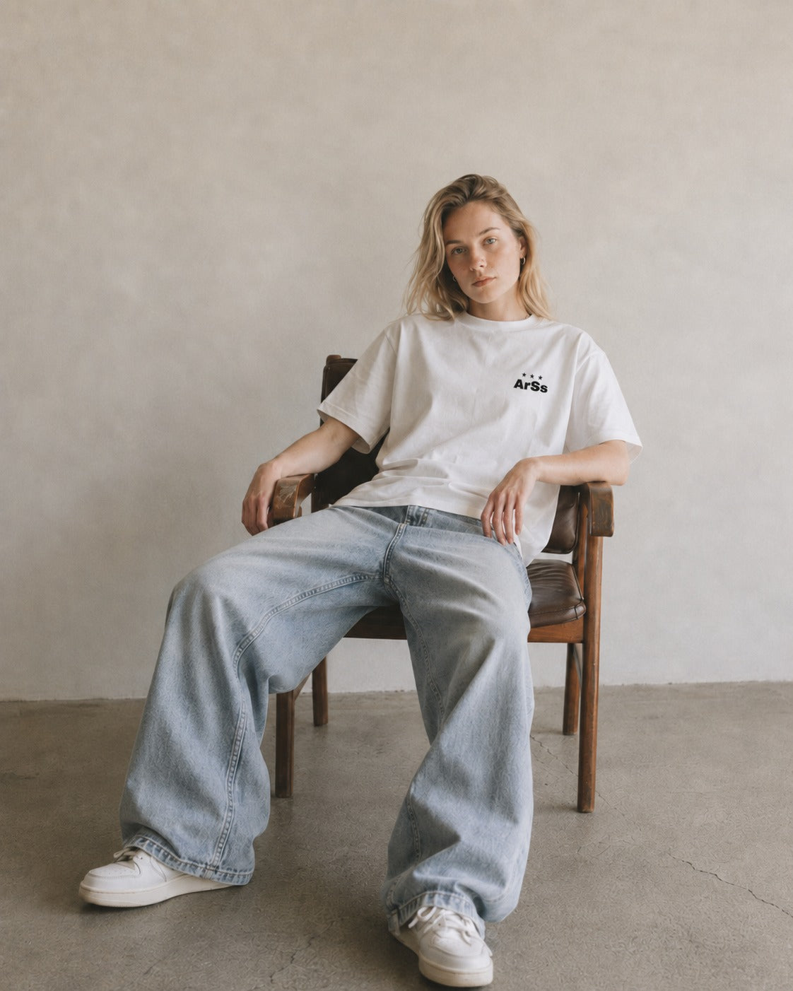 ARSS Boxy Tee — White